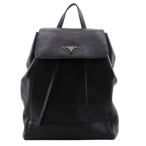 Prada Backpack 1 Bz007 Calf Black Backpack Daypack main image 10